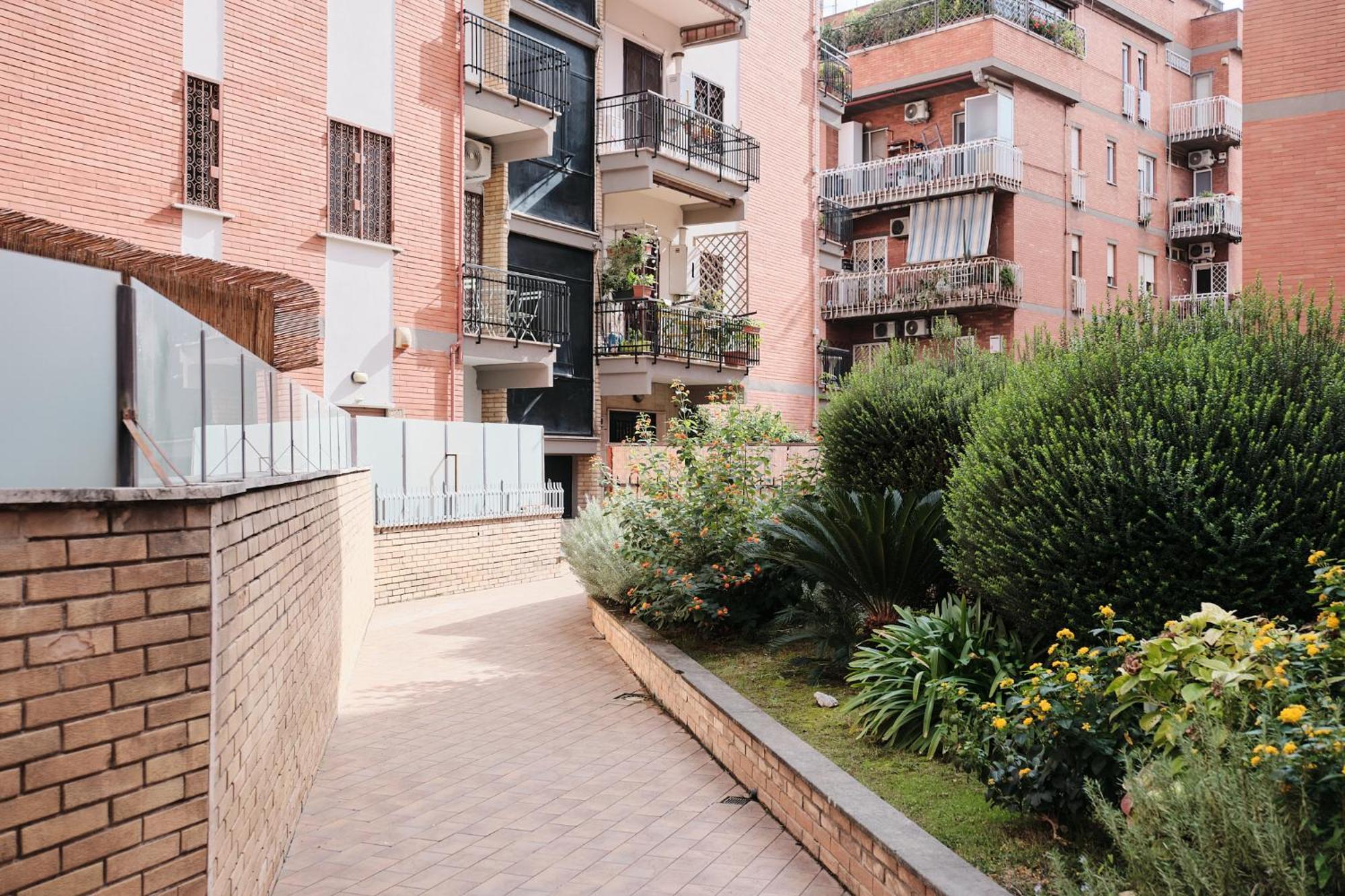 Apartmán Parcheggio Gratuito, Wi-Fi -Netflix & Ac Řím Exteriér fotografie